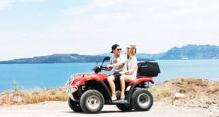Los transportes en Santorini, moverse por la isla
