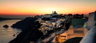 Experiencias en la puesta de sol de Santorini