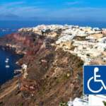 ¿Hay visitas guiadas accesibles en Santorini?